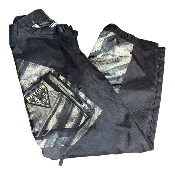 Fly Racing Other - Fly Racing Patrol Over-Boot Black Pants w/Convertable‎ Zip Off Lower Leg Size 30